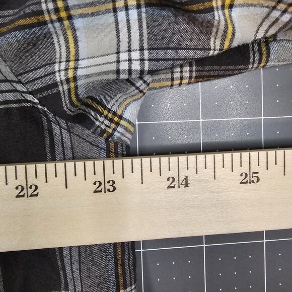 511 Tactical Shirt Medium Plaid Covert Snap Button Concealed Carry Leo Detective - Picture 8 of 9
